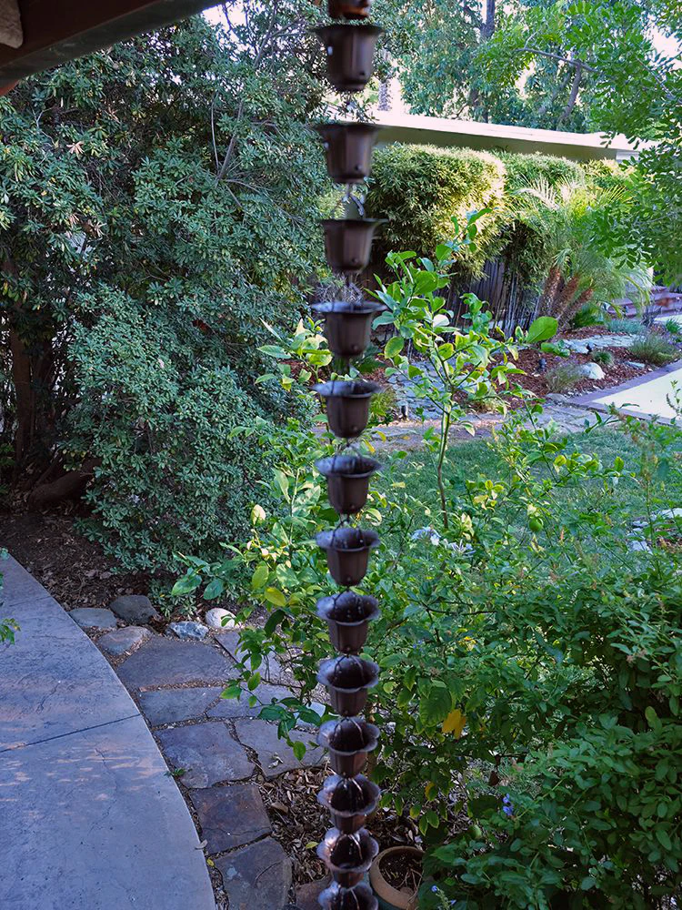 Flower Cups Rain Chain - Image 5