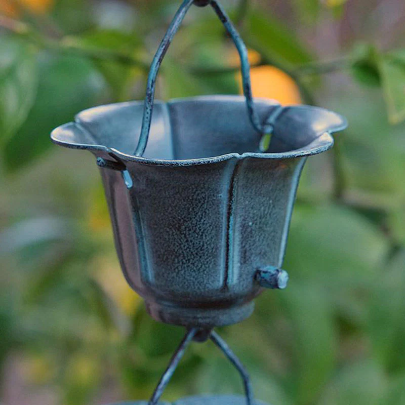 Flower Cups Rain Chain - Image 9
