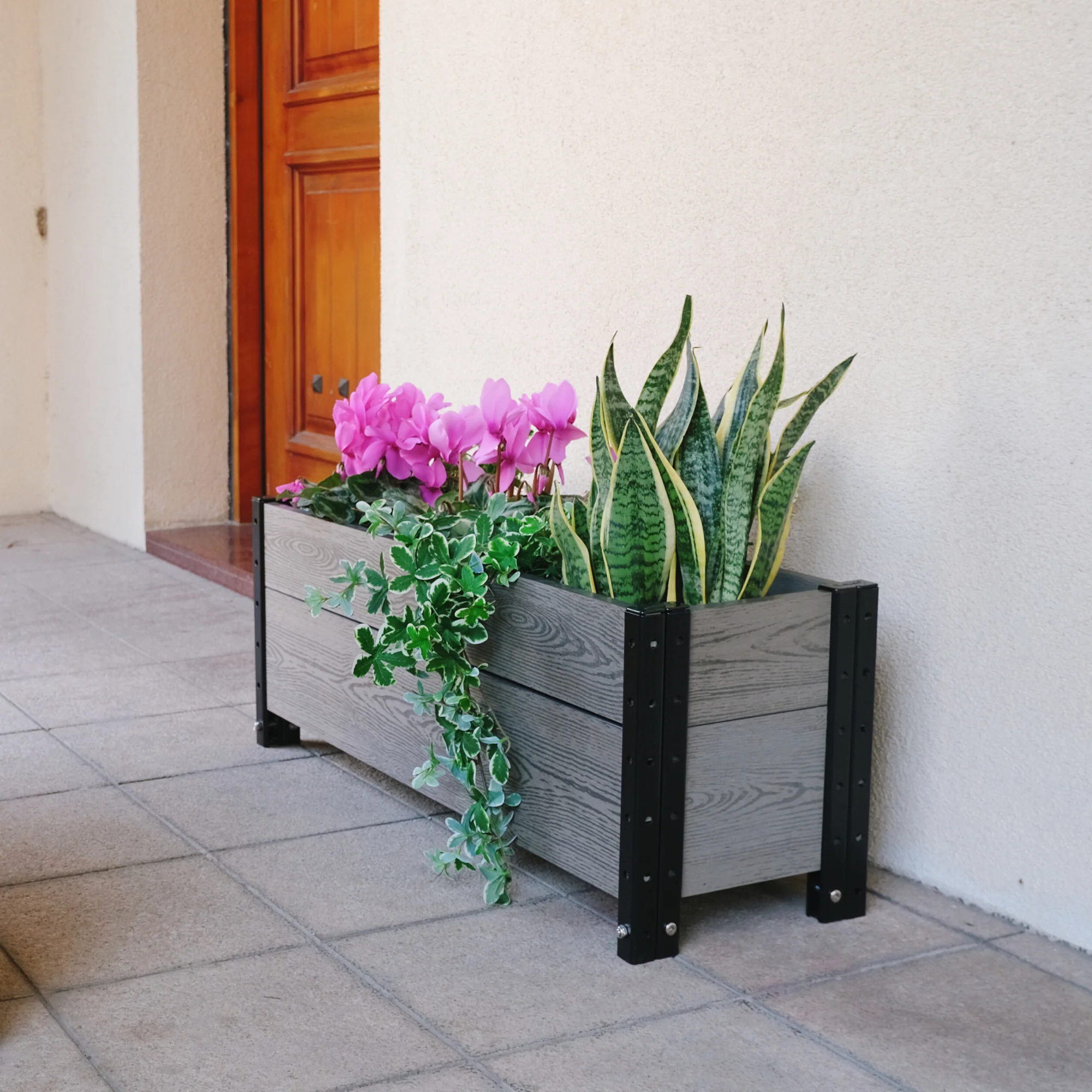 Footed Trough Planter - Image 12