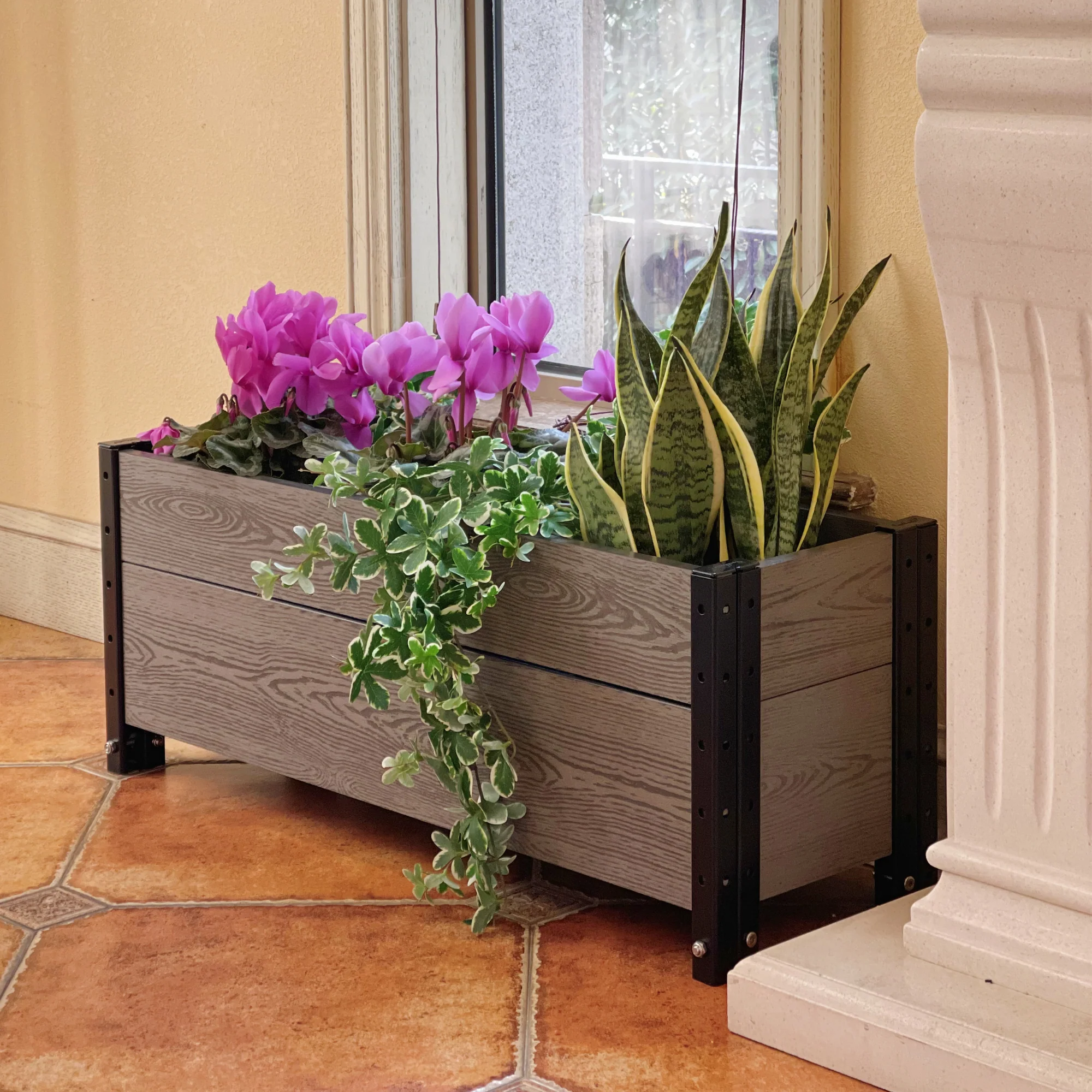 Footed Trough Planter - Image 7