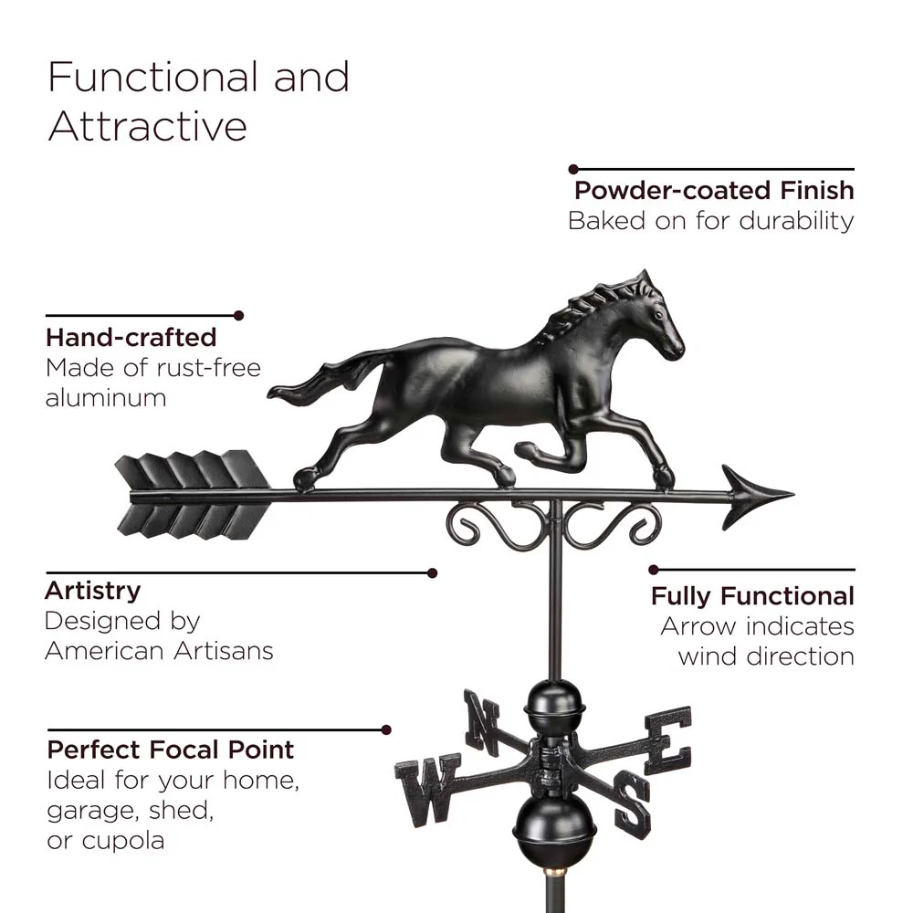 Galloping Horse Weathervane - Image 6