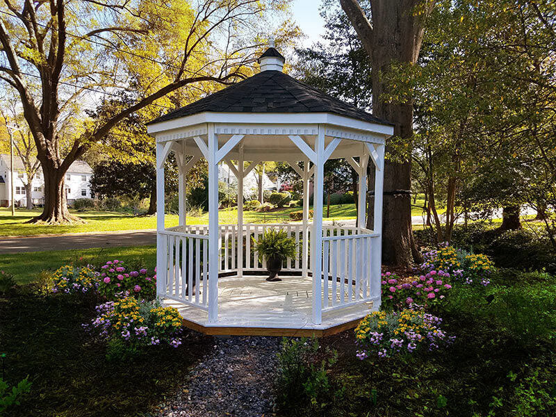 Gazebo In A Box - White Vinyl - Image 5