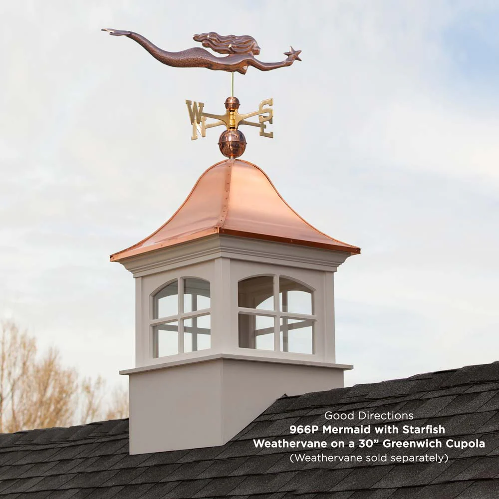 Greenwich Vinyl Cupola with Copper Roof - Image 3