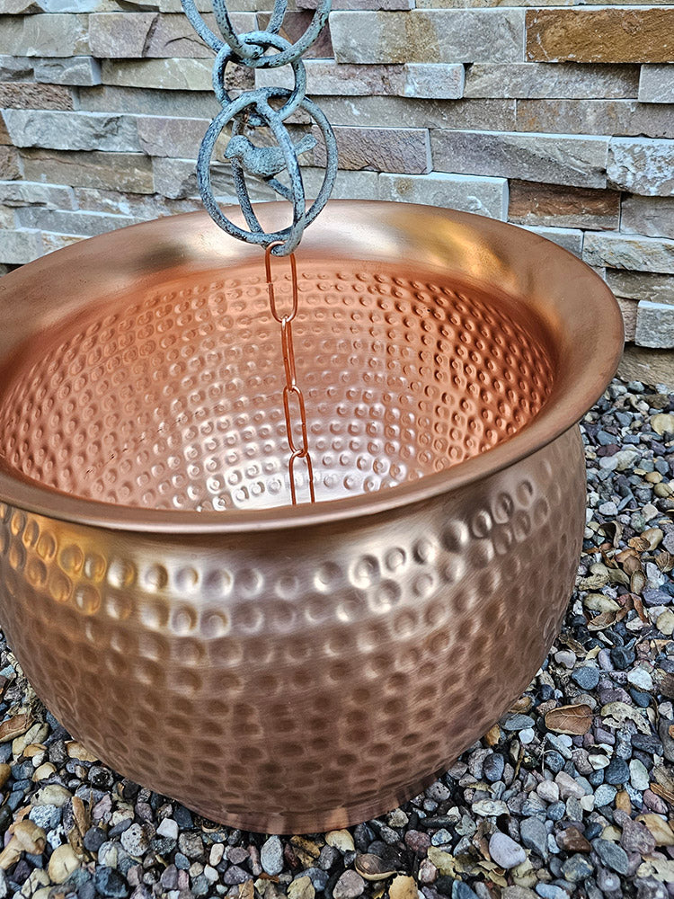 Hachi Basin⢠Hammered Copper with Loop - Image 3