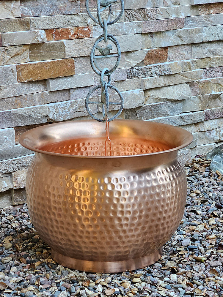 Hachi Basin⢠Hammered Copper with Loop - Image 5