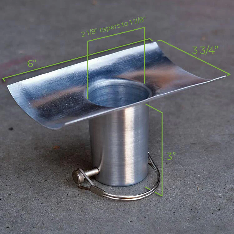 Half Round Rain Chain Installation Kit - Image 8