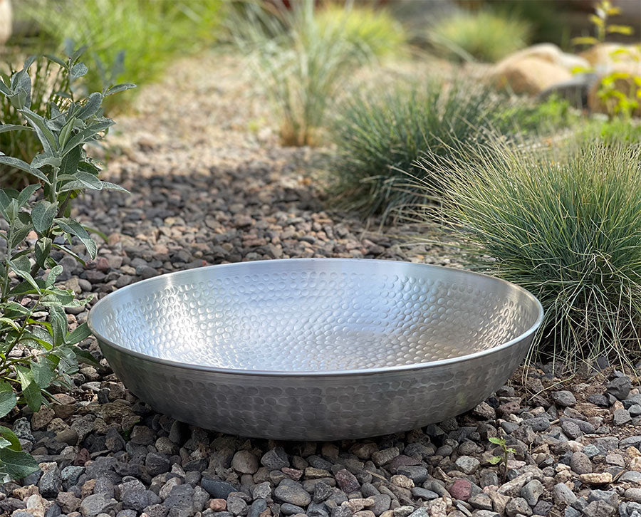 Hand Hammered Aluminum Dish - Image 3