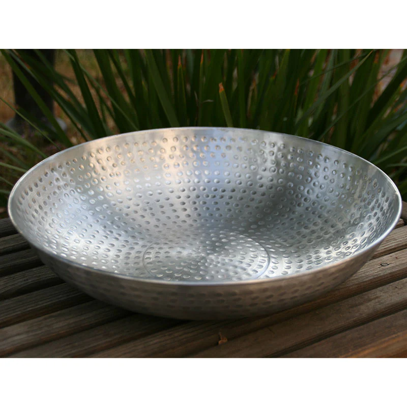 Hand Hammered Aluminum Dish - Image 5