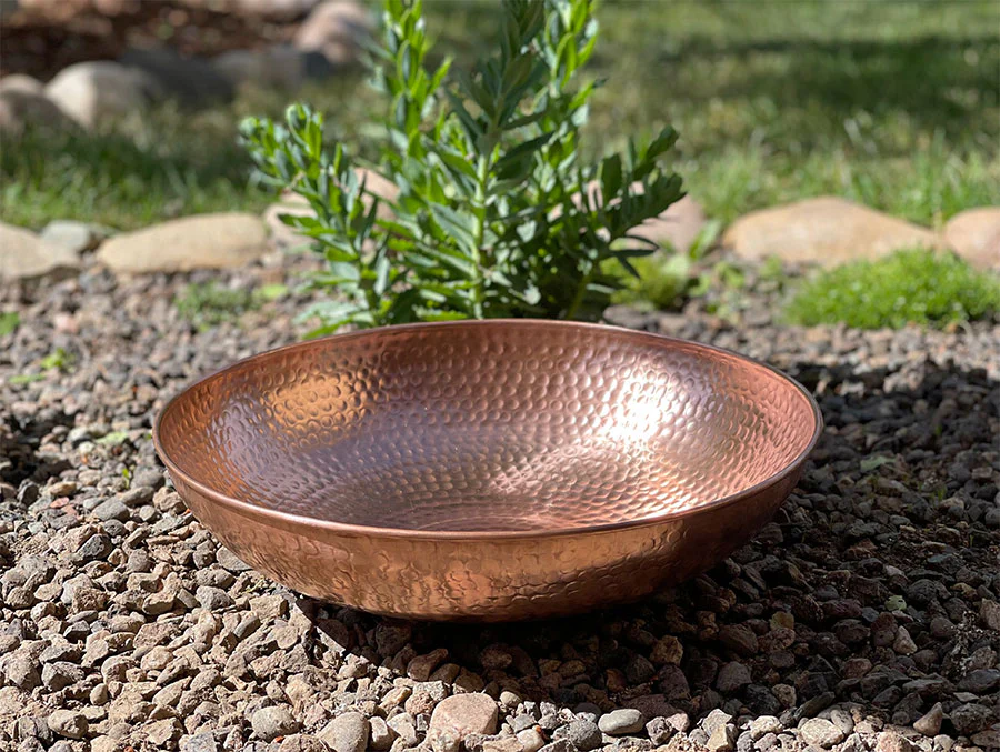 Hand Hammered Copper Dish - Image 3