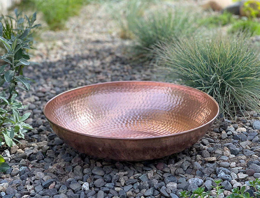 Hand Hammered Copper Dish - Image 4