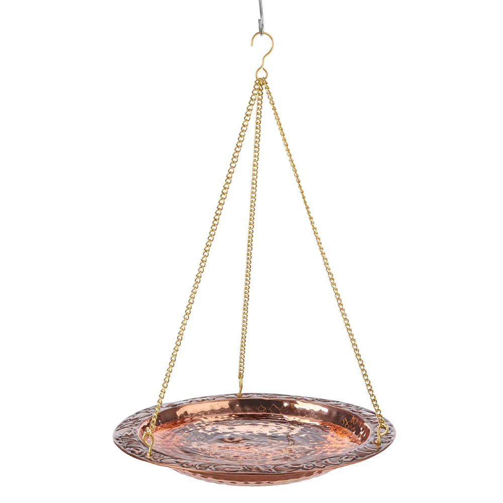 Hanging Pure Copper Bird Bath - Image 2