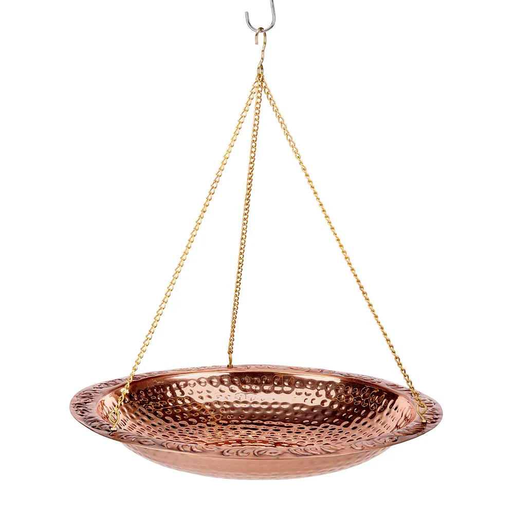 Hanging Pure Copper Bird Bath - Image 7
