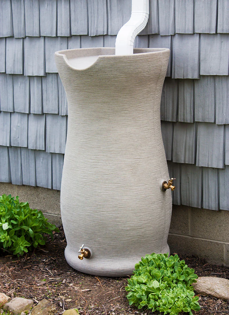 Impressions 50 Gallon Corsican Rain Saver - Sandstone - Image 2