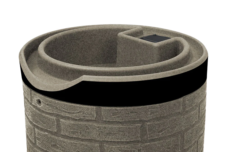 Impressions Downton 50 Gallon Rain Saver w/ Darkened Ribs - Image 7