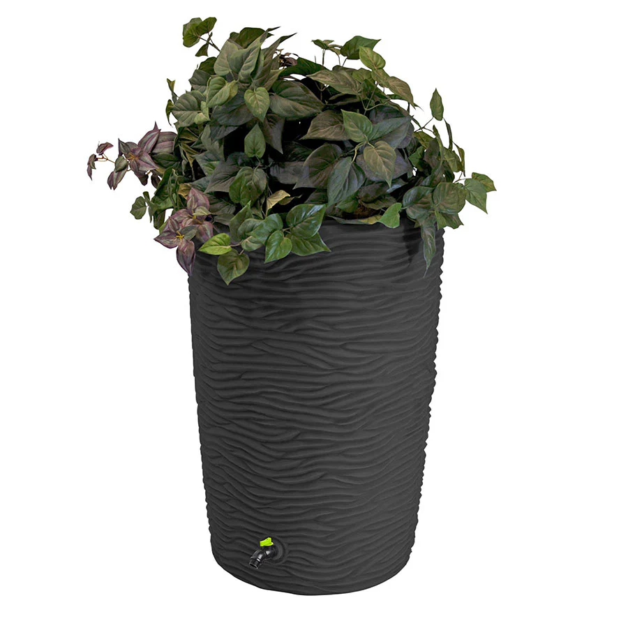 Impressions Eco Palm 50 Gallon Rain Saver - 100% Recycled Material