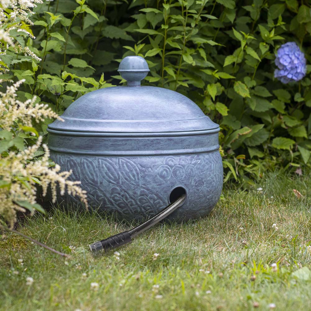 Key West Hose Pot with Blue Verde Finish - Image 11