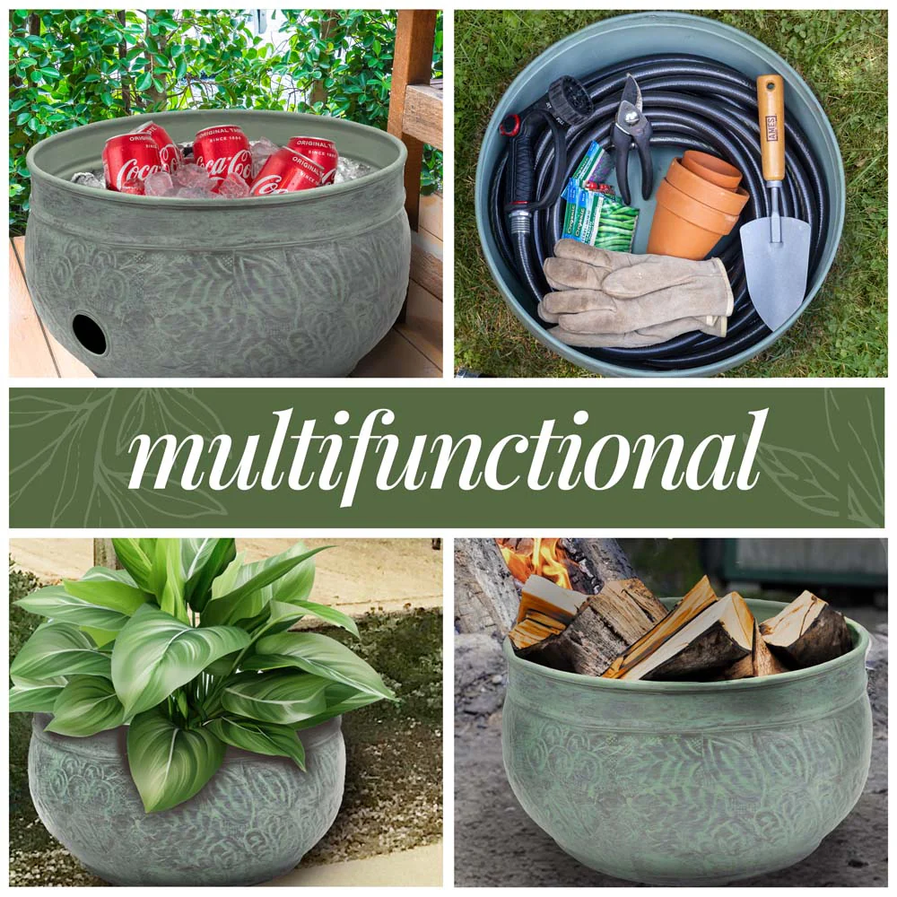 Key West Hose Pot with Blue Verde Finish - Image 13