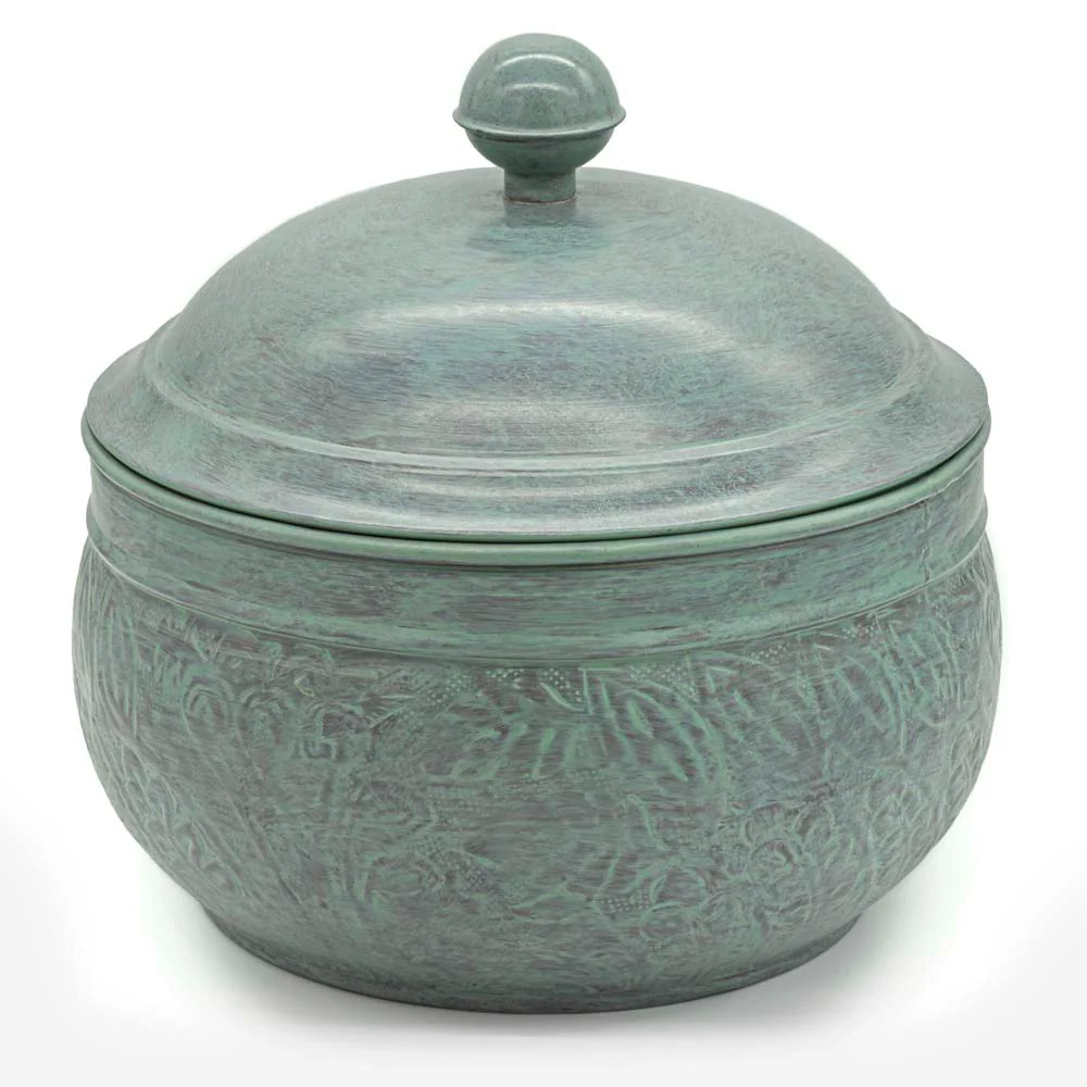 Key West Hose Pot with Blue Verde Finish - Image 4