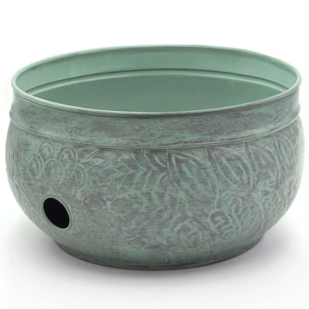 Key West Hose Pot with Blue Verde Finish - Image 5