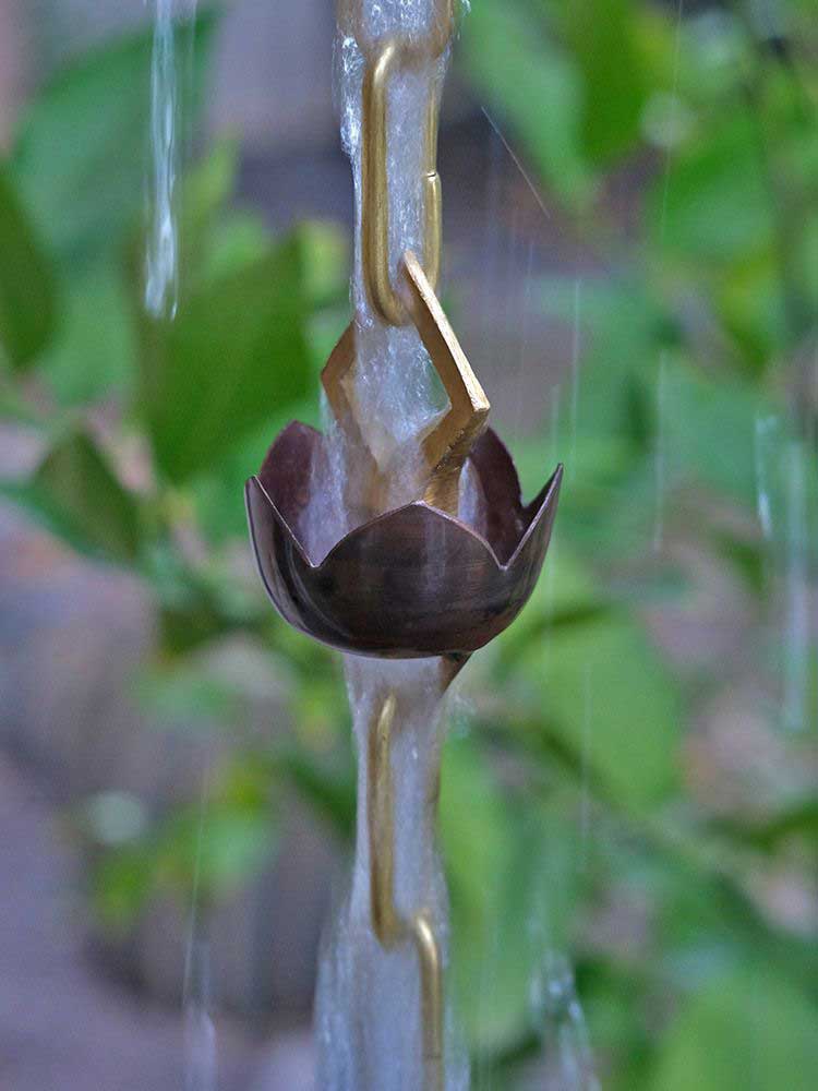Lotus Rain Chain - Image 2