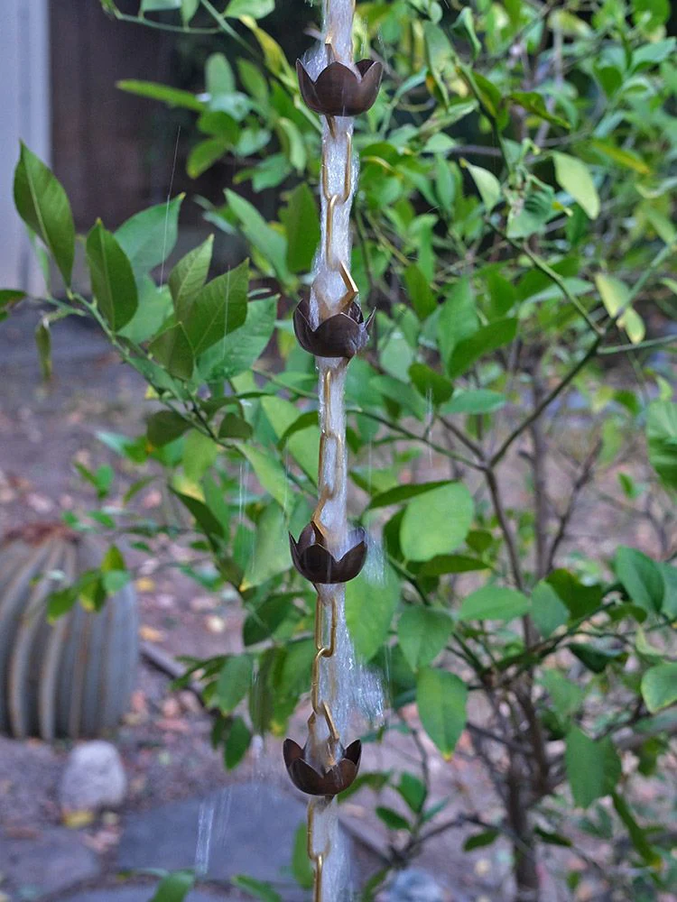 Lotus Rain Chain - Image 3