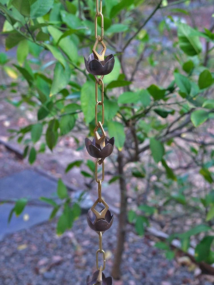Lotus Rain Chain - Image 4