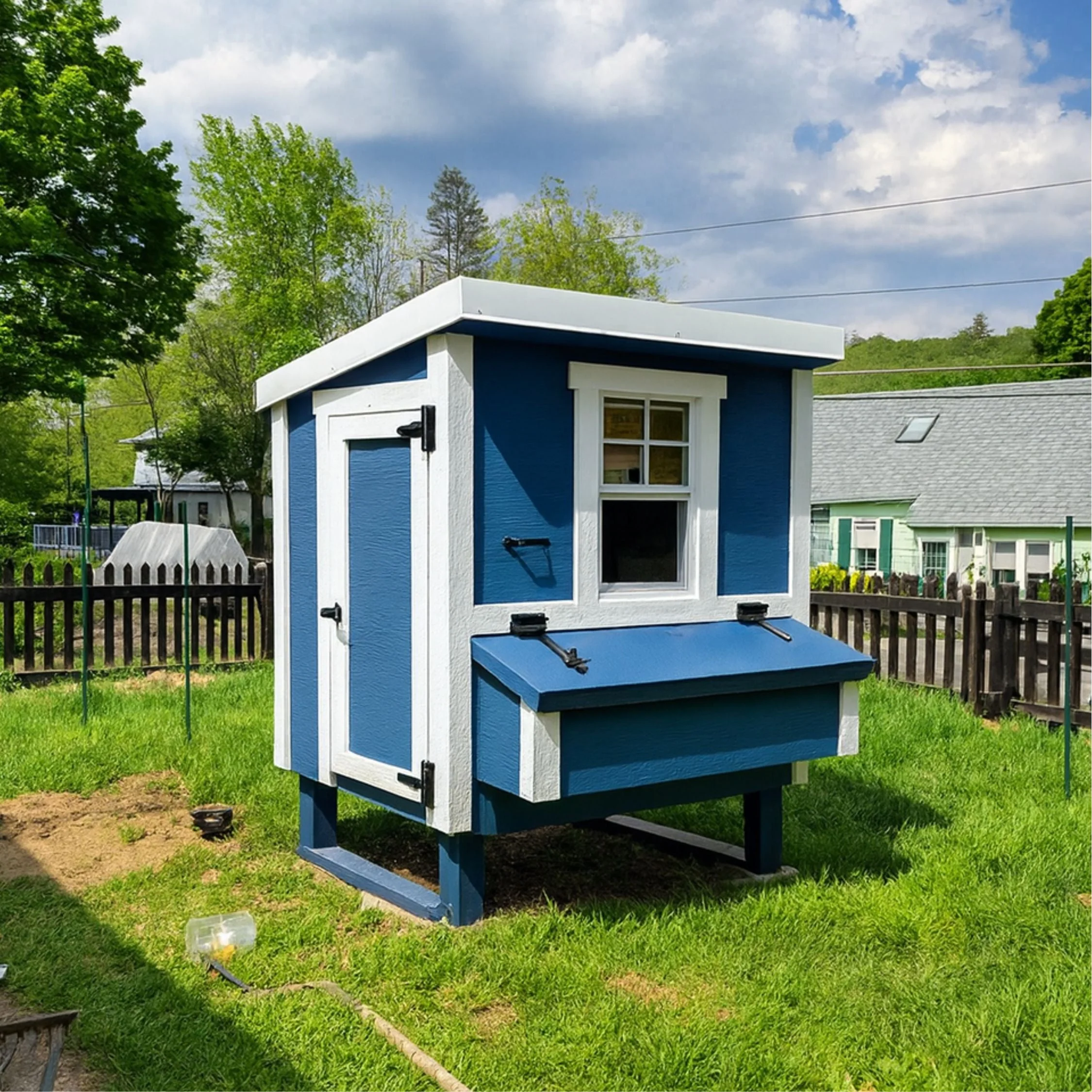 Medium Chicken Coop - Up to 10 Chickens - Image 65