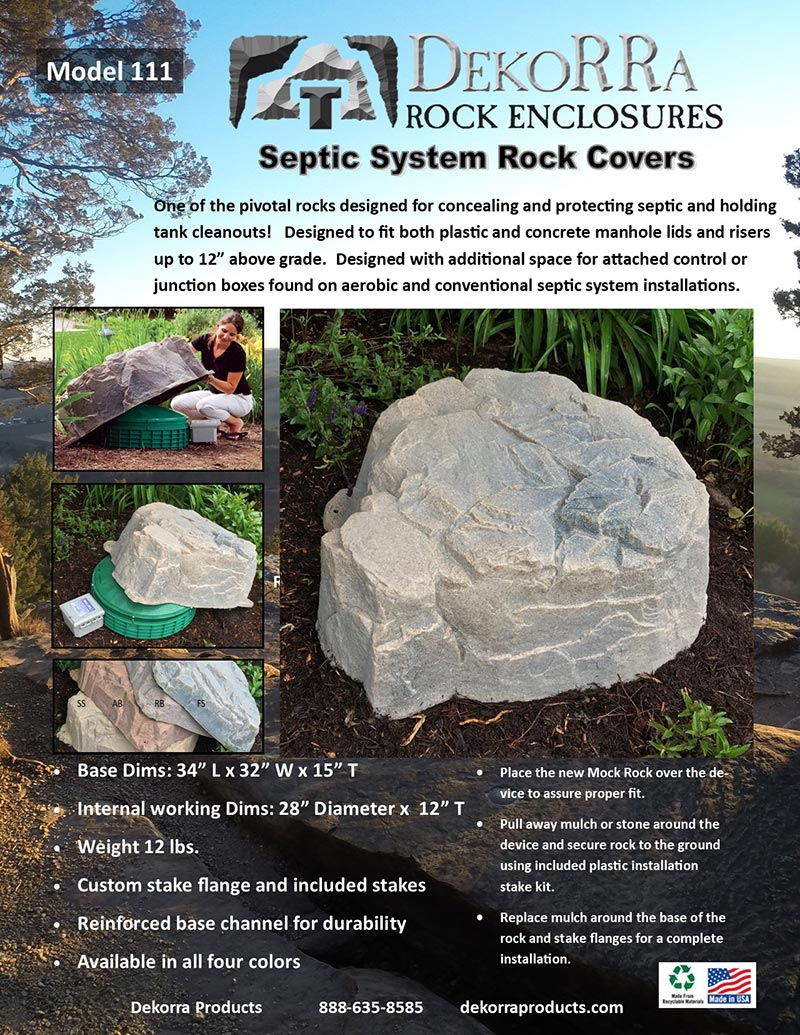 DekoRRa Medium Profile Faux Rock - Model 111 - Image 7