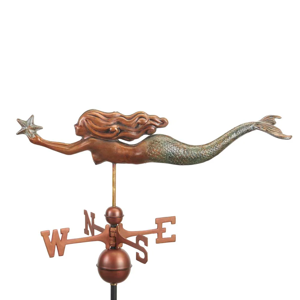 Mermaid with Starfish Weathervane - Image 5
