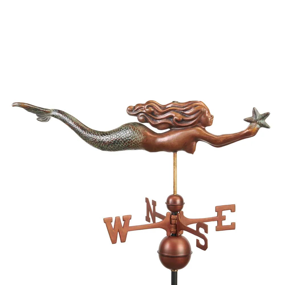 Mermaid with Starfish Weathervane - Image 6