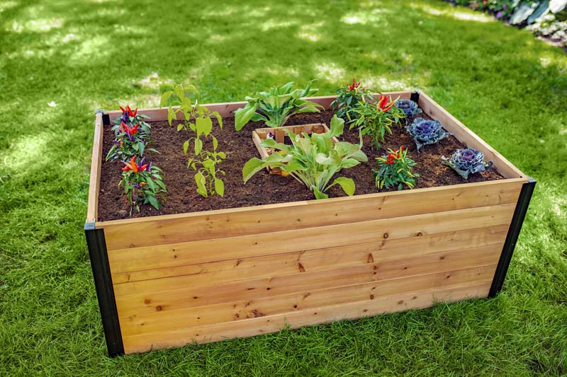 Mezza 3x5 Keyhole Composting Garden - Image 3