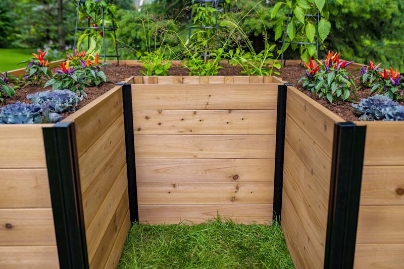 Mezza 6x6 Keyhole Composting Garden - Image 11