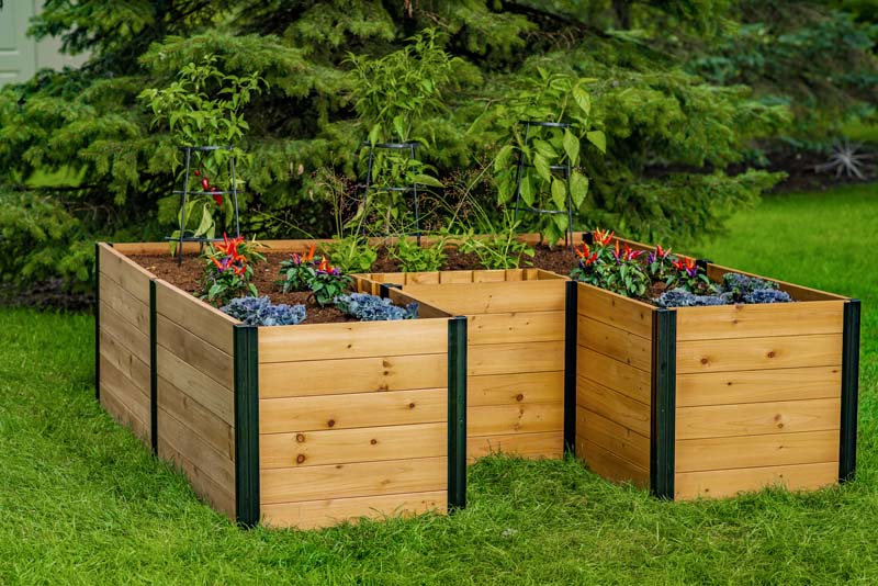 Mezza 6x6 Keyhole Composting Garden - Image 7