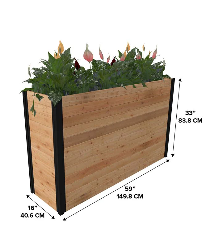 Mezza Large Parklette Planter - Image 8