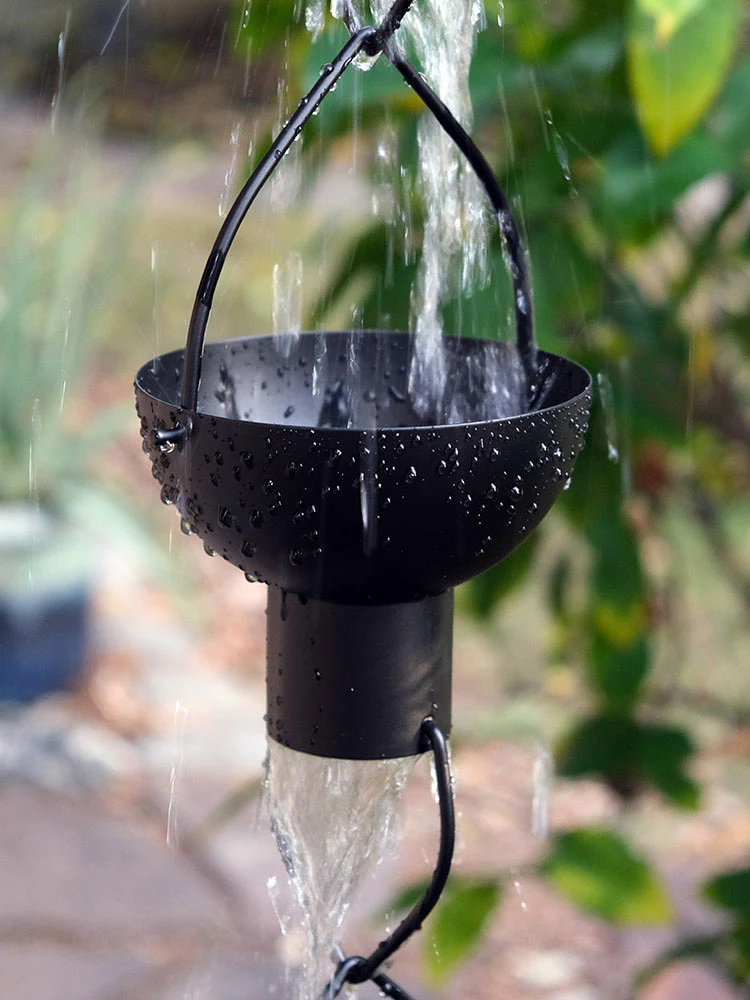 Modern Flower Cup Rain Chain™ - Image 4