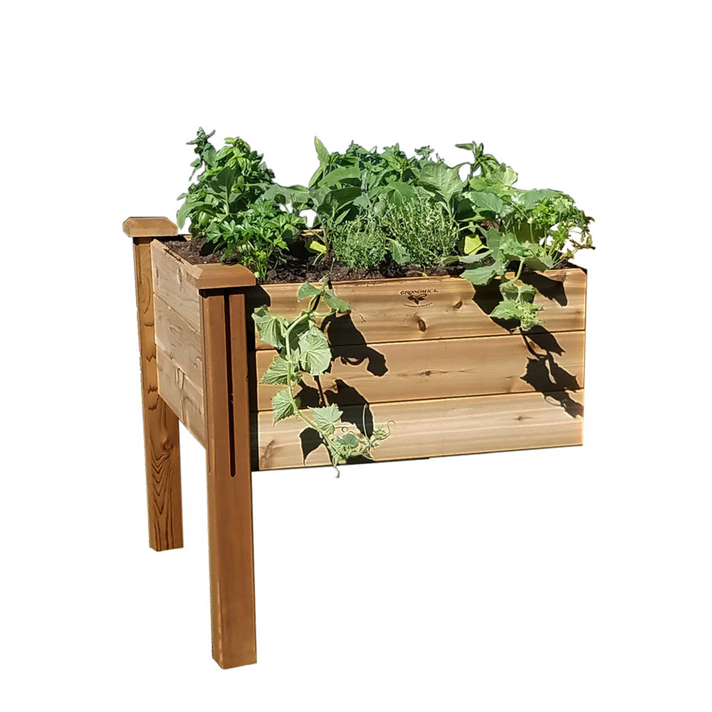 Modular Elevated Garden Bed 34x34x32 Extension Kit - Image 2