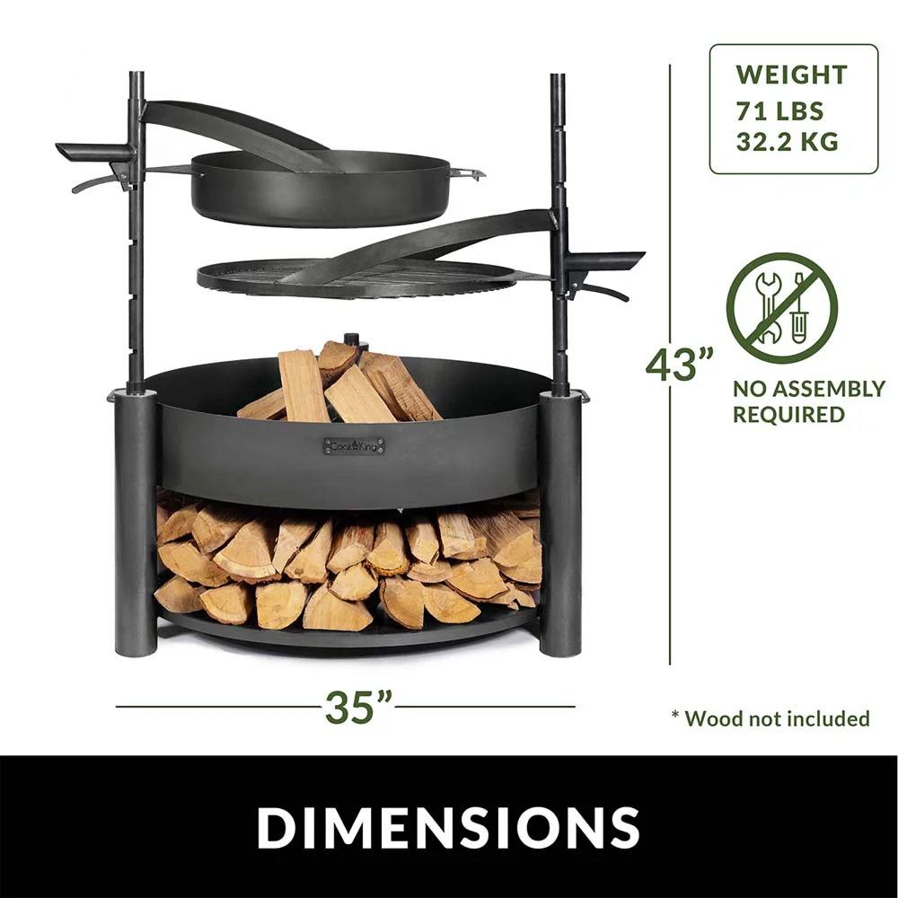 Montana X 32" Fire Pit - Image 6