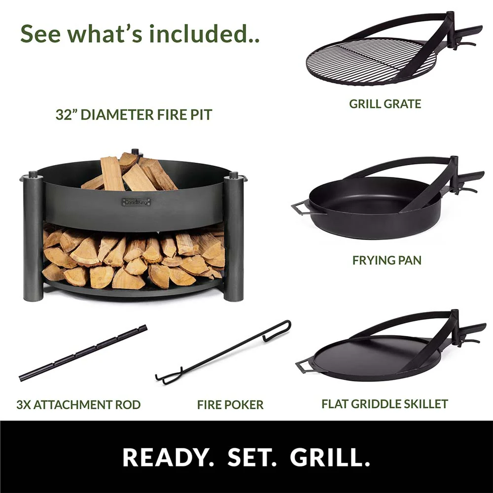 Montana X 32" Fire Pit - Image 8