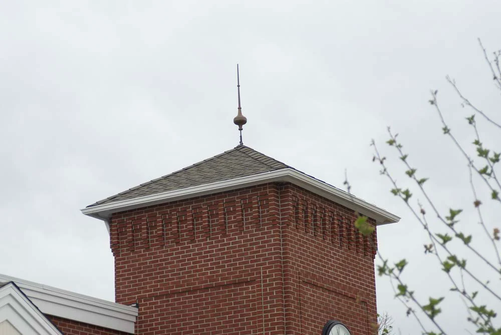Morgana Pure Copper Rooftop Finial with Roof Mount - Image 5