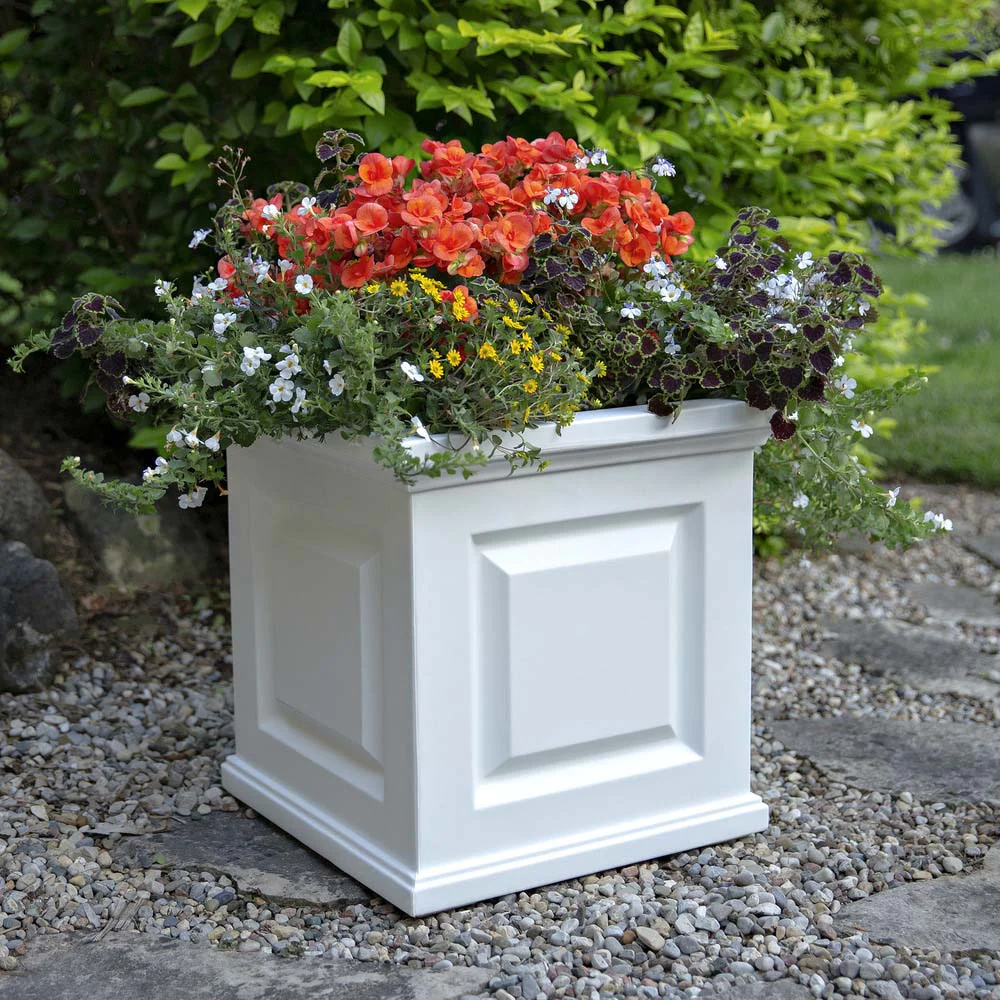 Nantucket 16in Square Planter - Image 2