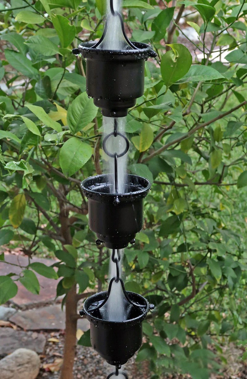 Naoki Cups Rain Chain - Image 8