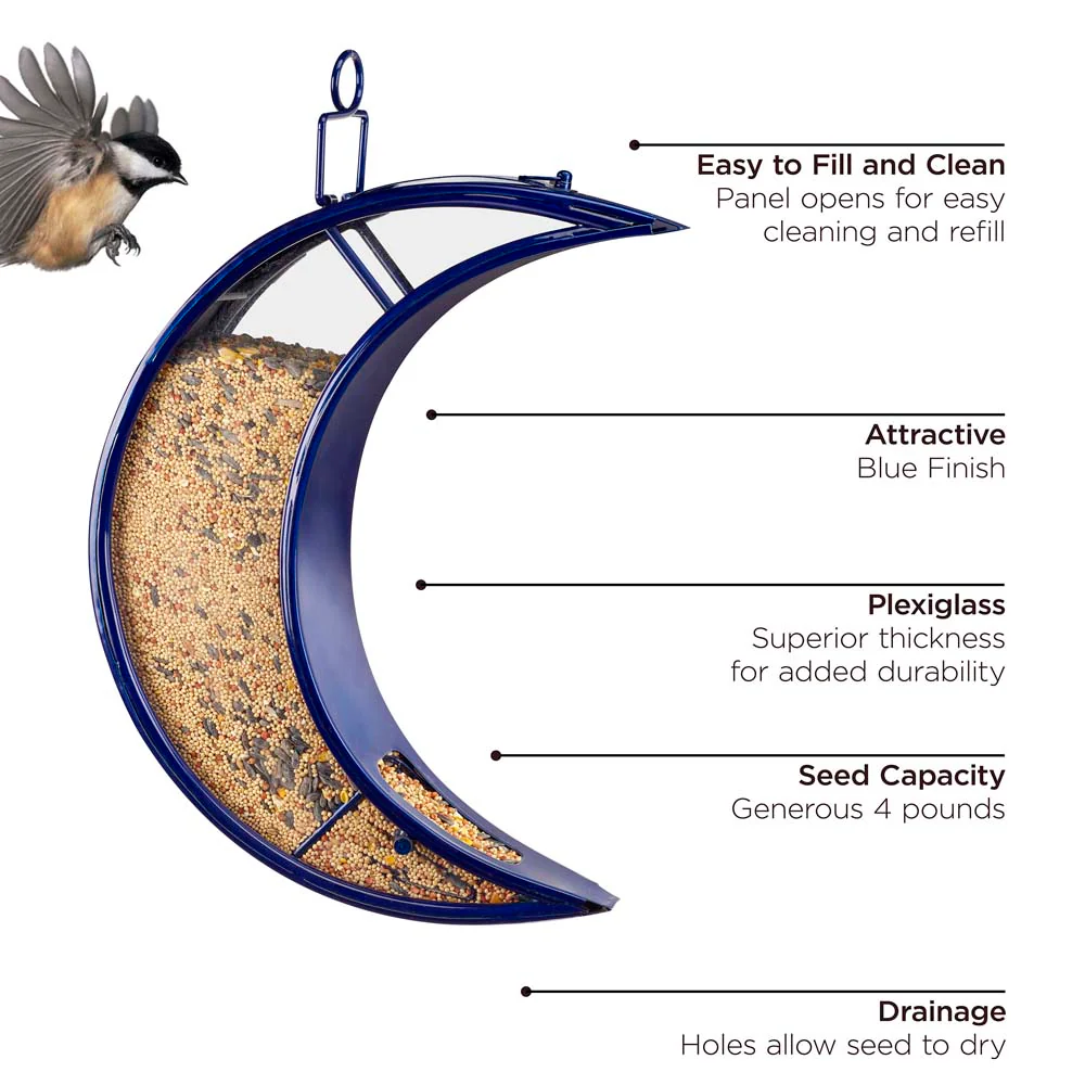 Over The Moon Bird Feeder - Image 3