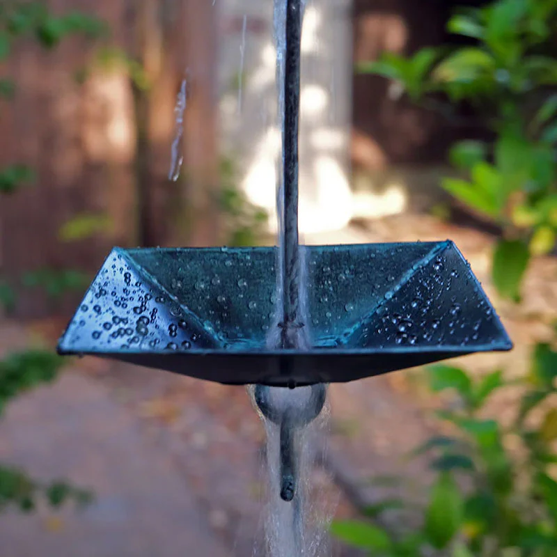 Pagoda Cups Rain Chain - Image 5