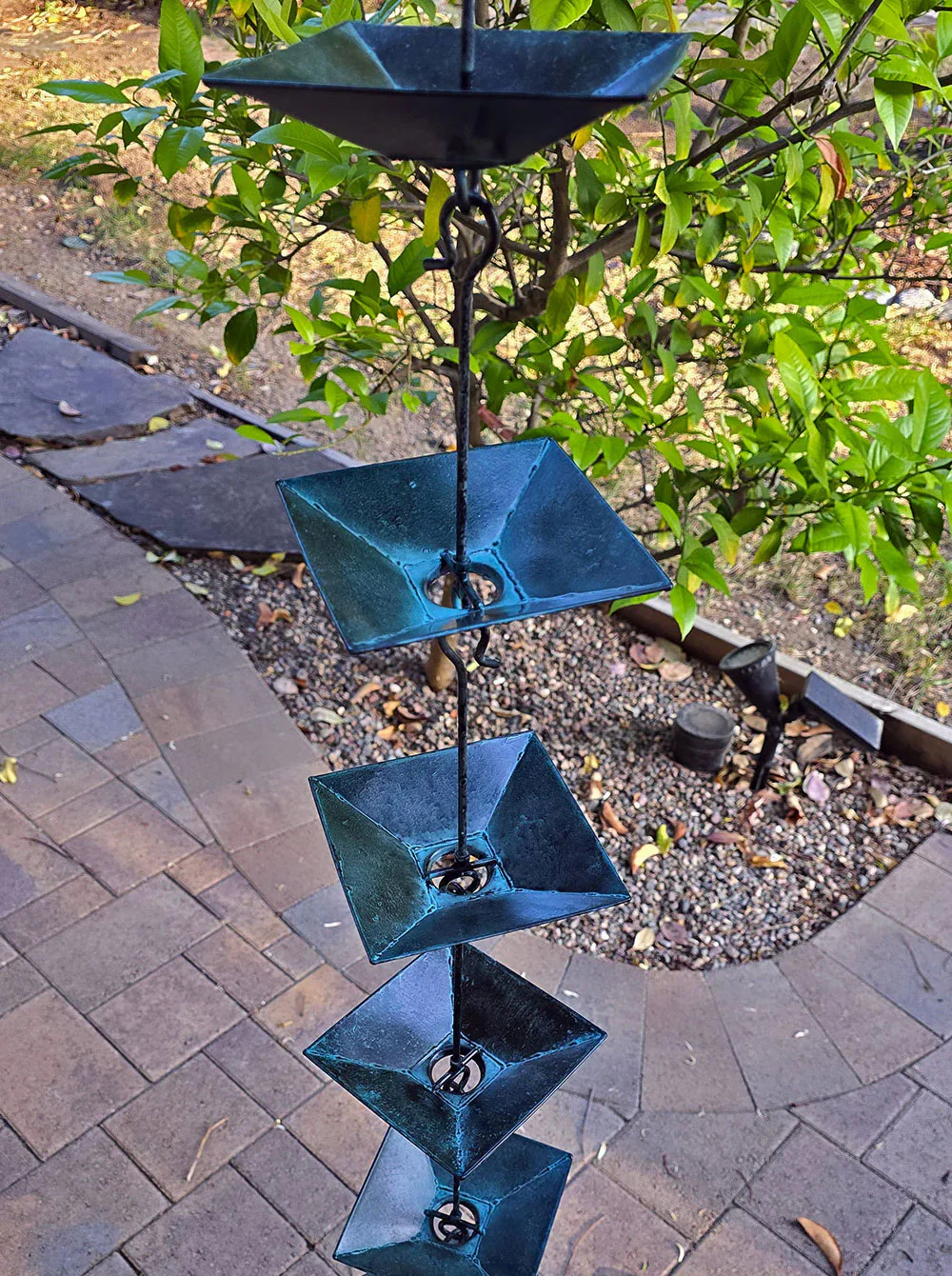 Pagoda Cups Rain Chain - Image 6