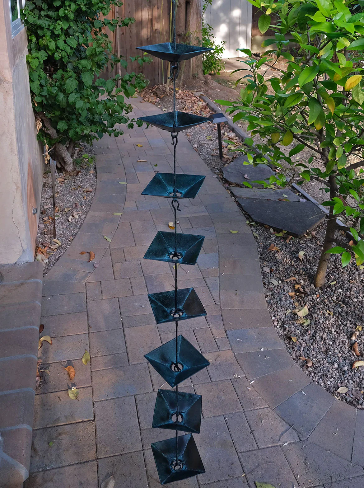 Pagoda Cups Rain Chain - Image 8