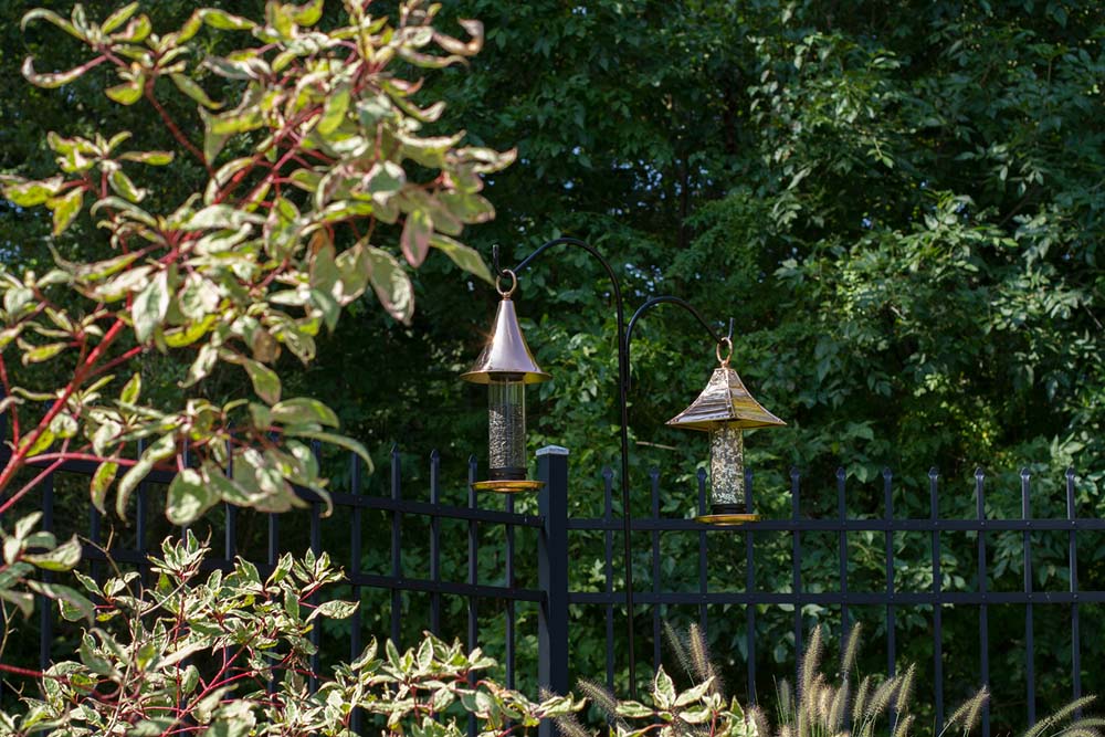 Pagoda Style Pure Copper Bird Feeder - Image 3