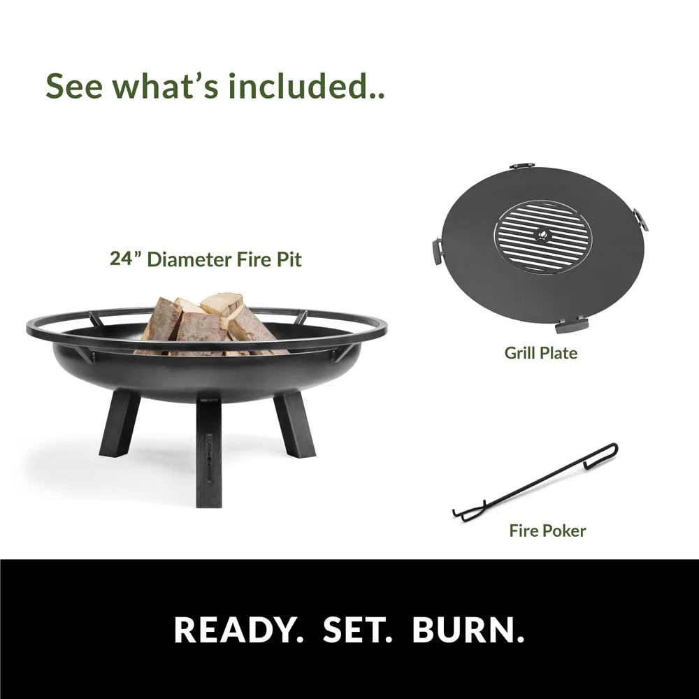 Porto 24" Fire Pit - Image 6