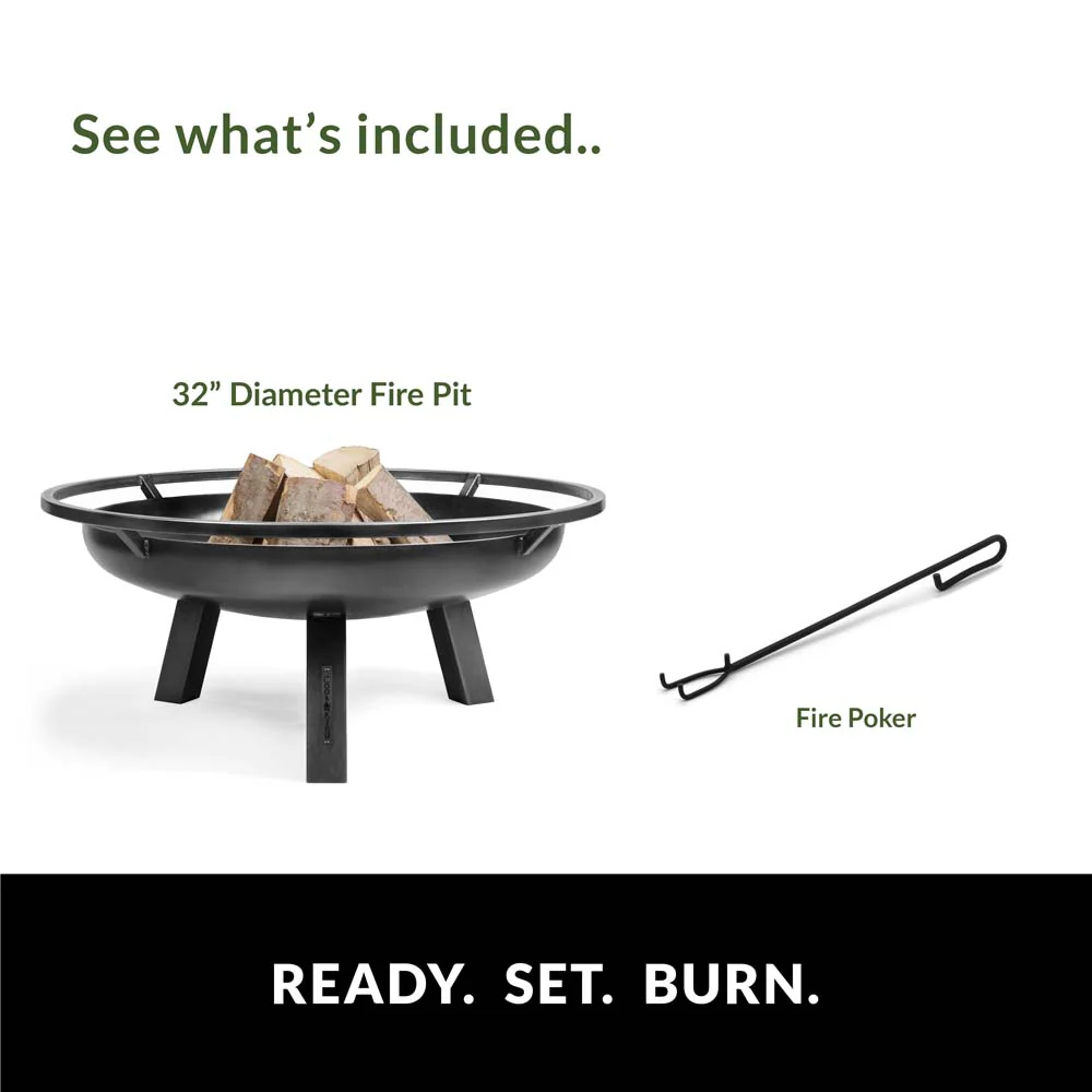 Porto 32" Fire Pit - Image 2