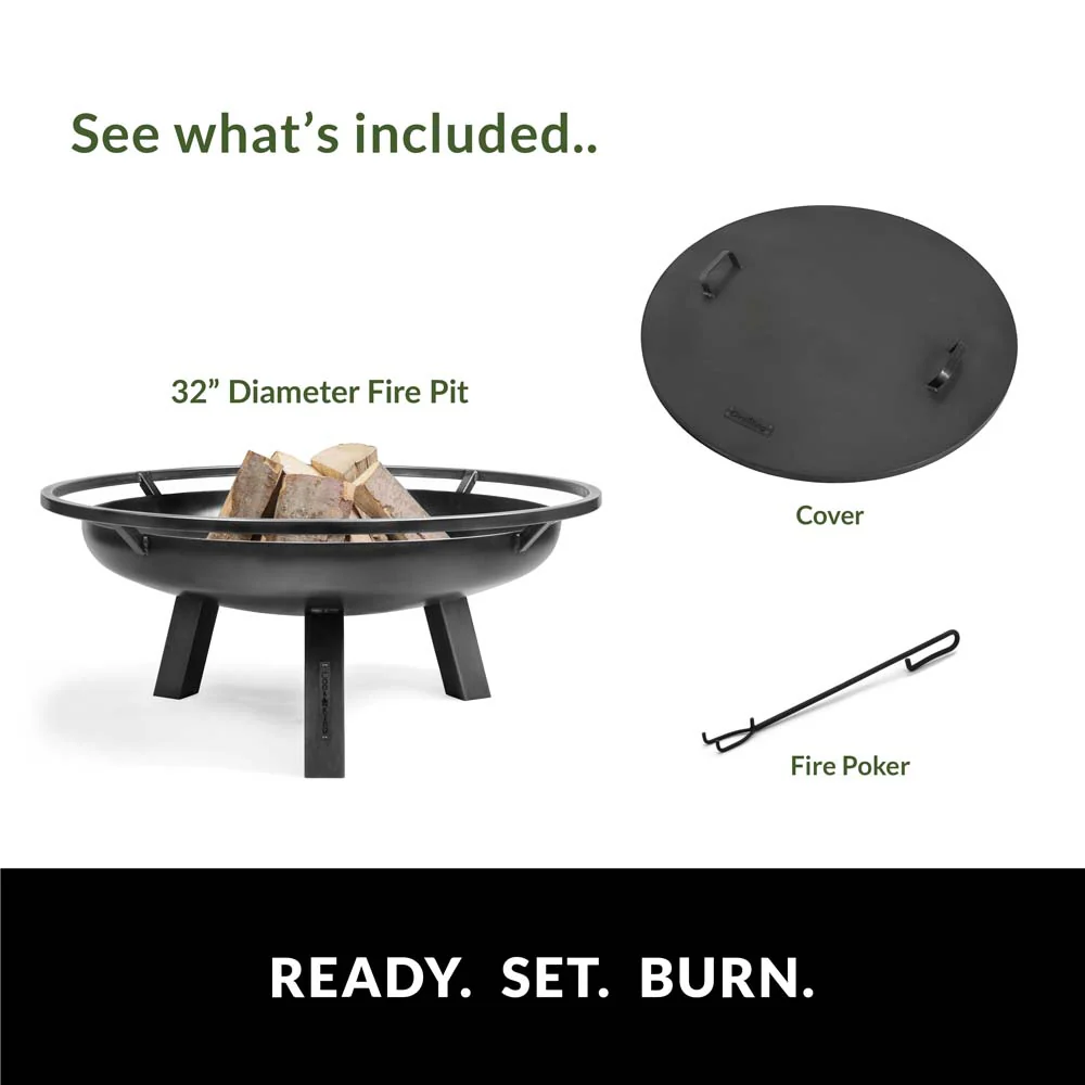 Porto 32" Fire Pit - Image 4