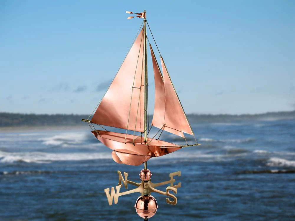 Racing Sloop Weathervane - Image 4